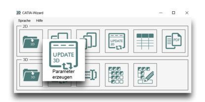 CATIA Wizard Parameter erzeugen