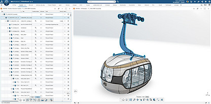 ENOVIA 3DEXPERIENCE Cableway